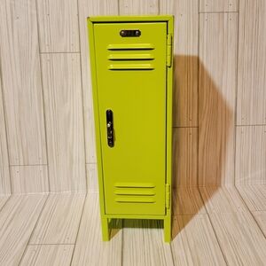 American Girl Metal Lime Green School Sport Locker Retired